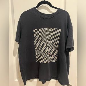 Pistola oversized graphic tee shirt in vintage black. Size large.